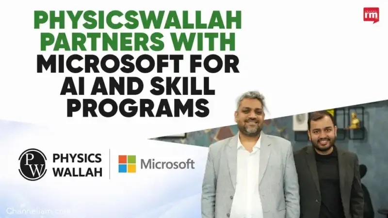 PhysicsWallah Partners with Microsoft