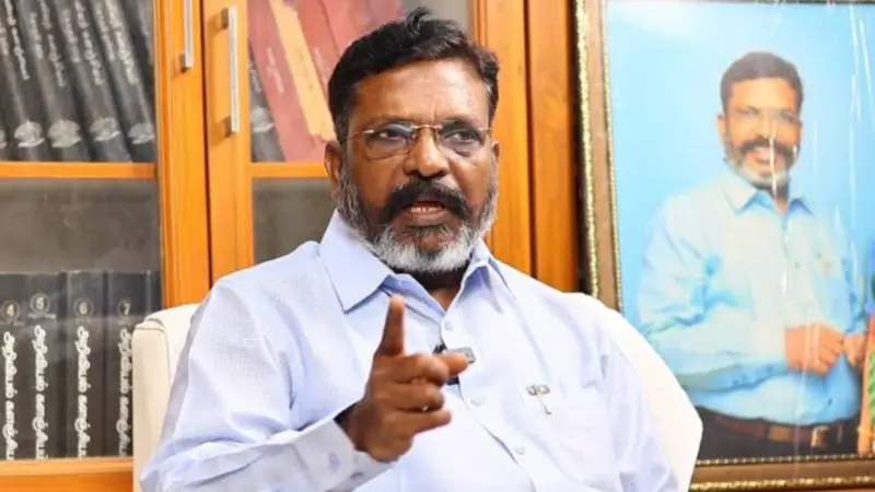 "ராஜினாமா எம்எல்ஏக்களை சேர்ப்பது தவெக-வின் நற்பெயரைக் கெடுக்கும்".. எச்சரித்த திருமாவளவன்!!