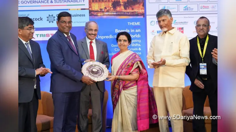N. Chandrababu Naidu lauds his wife for winning two prestigious awards in London