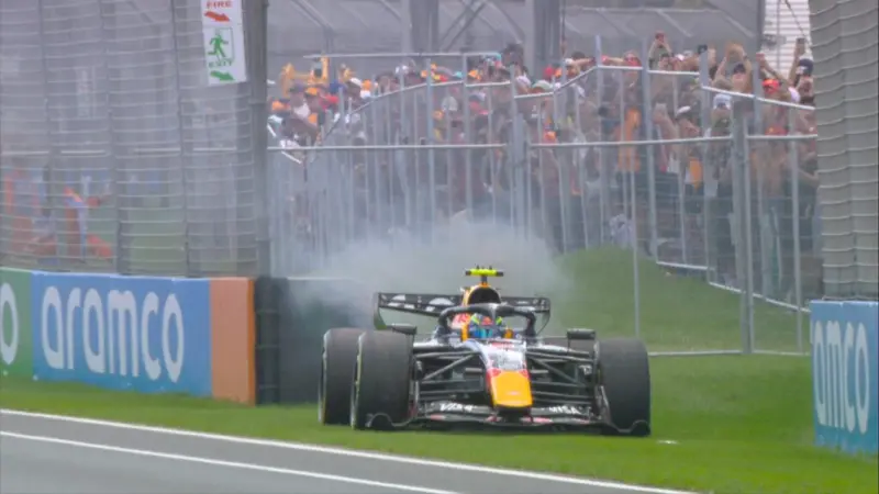 Isack Hadjar's heartbreaking engine failure shatters Red Bull F1 debut dreams at Australian Grand Prix