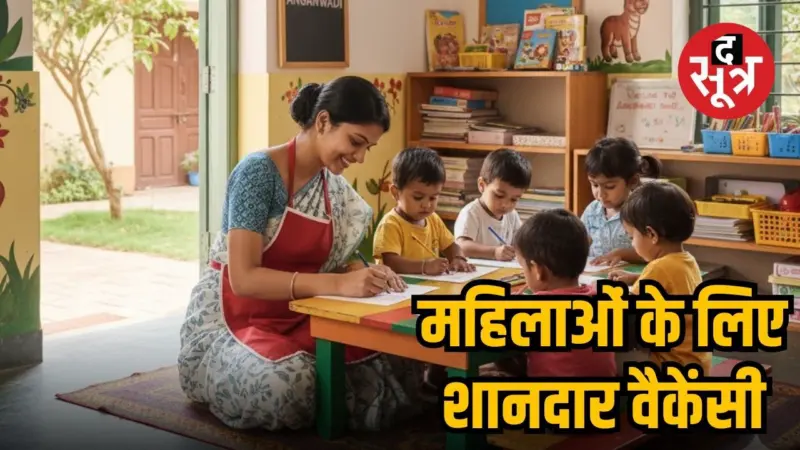 12वीं पास हैं और करना चाहती हैं सरकारी नौकरी, तो Anganwadi Bharti 2025 में करें अप्लाई