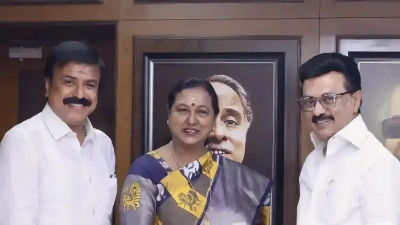 திமுக கூட்டணியில் 10 தொகுதிகளில் போட்டியிட்ட தேமுதிக...அனைத்துத் தொகுதிகளிலும் பின்னடைவு