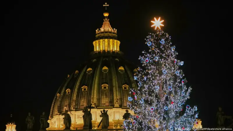 This is how Christmas is celebrated at the Vatican