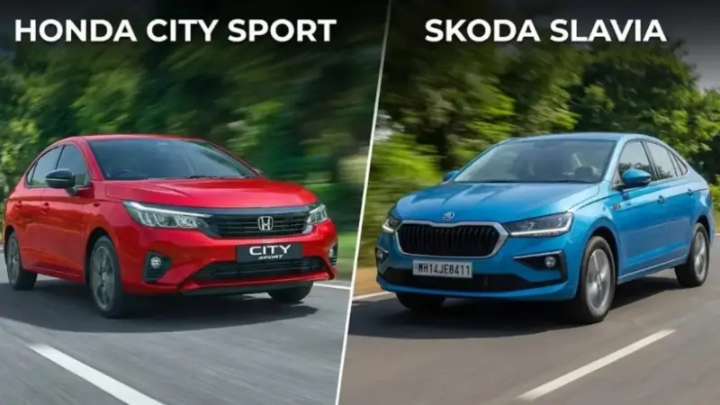 Car Comparison: होंडा सिटी फेसलिफ्ट और स्कोडा स्लाविया में कौन-सी सेडान बेस्ट; जानें बेसिक कम्पैरिजन