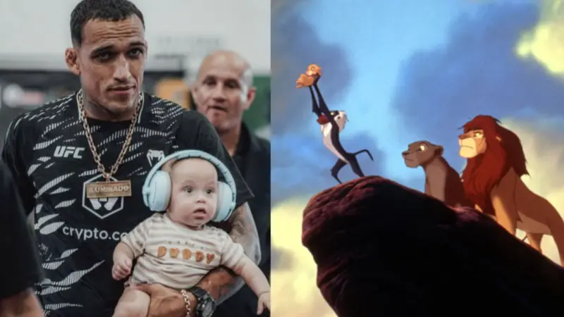 'Lion King' Moment from Charles Oliveira at UFC Rio Event Steals The Show