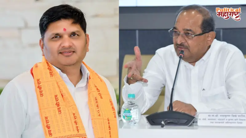 तनपुरेंच्या कार्यालयात विखेंचा नाश्ता, थेट मुख्यमंत्र्यांना फोन; राहुरीत ट्विस्ट!