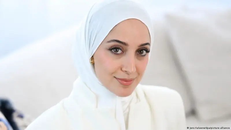 Hijab-wearing German beauty contestant takes on the AfD