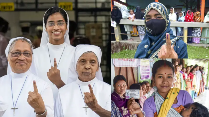Voting concludes with high turnout: Puducherry 85 pc, Assam 84 pc, Kerala 75 pc