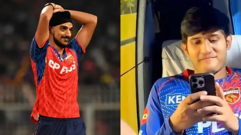 Arshdeep Singh literally bullies Priyansh Arya in viral video, leaves PBKS youngster uncomfortable