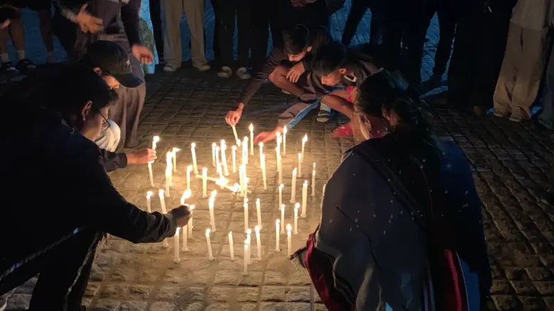 Manipur violence: Northeast students in Punjab hold candlelight march