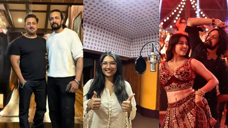 Salman Khan expresses praise for Sanvi Sudeep's voice in 'Mast Malaika' from Mark