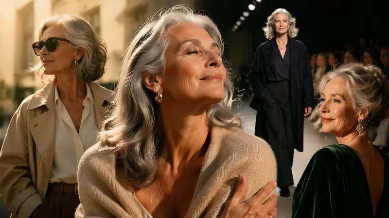 Why fashion suddenly loves older women