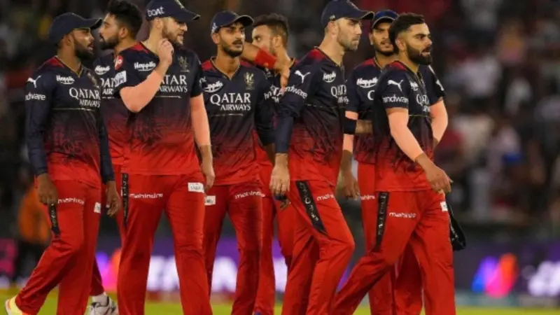 Royal Challengers Bengaluru Jersey Number 1 to 100