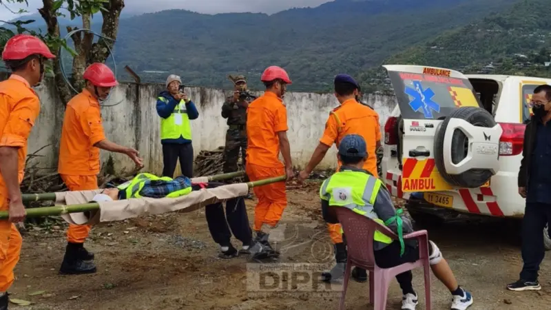 A mock drill in Nagaland showed how little locals know about disaster-preparedness