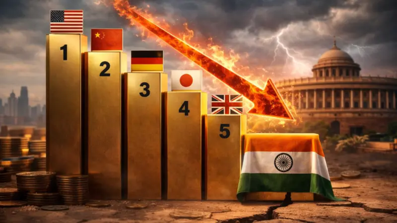 Not the Fourth, but the Sixth Economy; IMF Report Slips India to Number Six on Global GDP Rankings