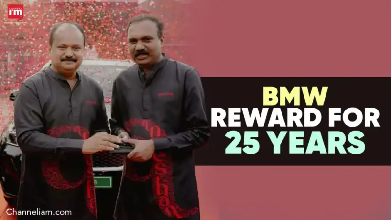 Oxygen CEO gifts BMW to VP for 25 years of service