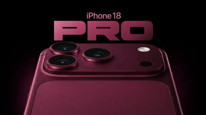 What will the iPhone 18 Pro Max look like? Complete redesign, new Dark Cherry color, weight and camera dimensions