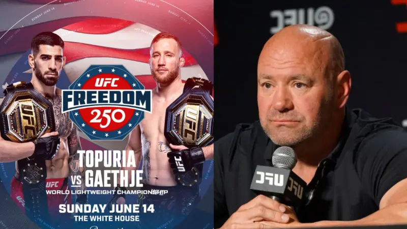 "Insanely Underwhelming" - Fans Left With Mixed Reactions After UFC Reveals Fights For White House Event