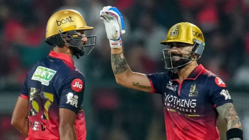 RCB Run Chase Storm! Kohli & Co smash 202 like it's nothing; Know which 5 players shined