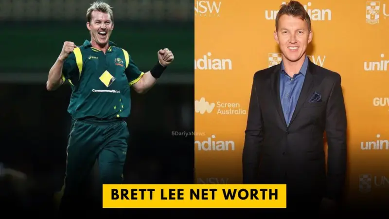 Australian Cricketer Brett Lee Net Worth, Bio, Career, And Lifestyle 2024 | The Fireball Fast Bowler Turned Business Tycoon
