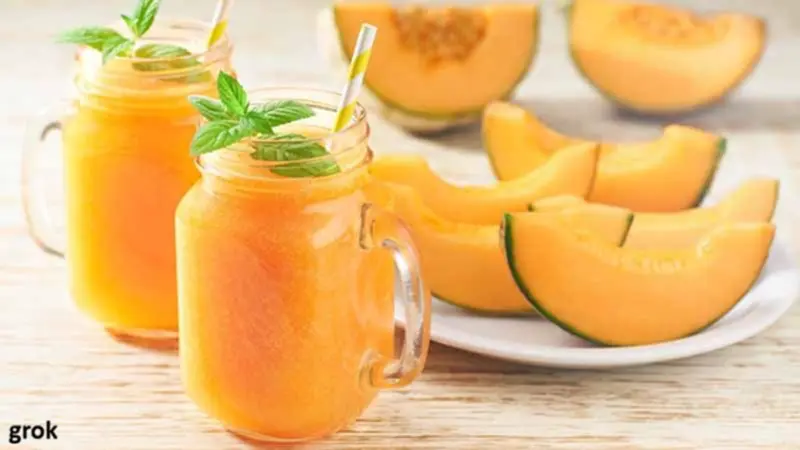 उष्णतेपासून सुटका मिळवण्यासाठी आरोग्यदायी पर्याय खरबुजाचे चविष्ट ज्यूस