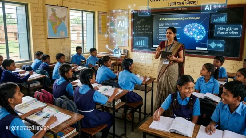 छत्तीसगढ़ के सरकारी स्कूलों में AI की एंट्री, अब तकनीक से निखरेगी बच्चों की पढ़ाई
