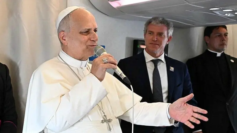 Pope Leo downplays feud with Trump, says 'not in my interest' to debate him