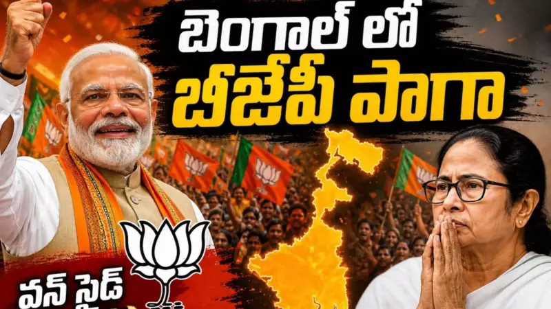 West Bengal : బెంగాలీ రసగుల్లా.. కమలం ఏకపక్ష విజయం దిశగా