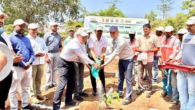 Mysuru: MCC launches Miyawaki method of afforestation at Dattagalli