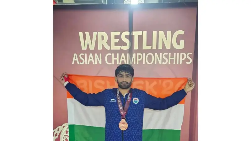 Indian Wrestlers Shine at 2026 Asian Championships with Silver and Bronze Medals