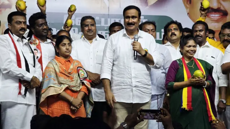 "பனையூர் வாசலில் நிற்கப் போகிறீர்களா?".. பெரம்பூரில் விஜய்க்கு எதிராக அன்புமணி ராமதாஸ் காட்டம்..