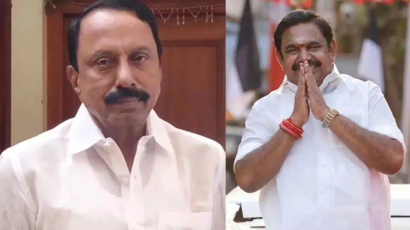 அதிமுகவில் இருந்து தவெகவில் இணைய ஆயிரக்கணக்கானோர் நிக்குறாங்க : அதற்கு காரணம் திமுகவுடன் அதிமுக கூட்டணி வைக்க நினைத்தது தான்: அமைச்சர் செங்கோட்டையன்