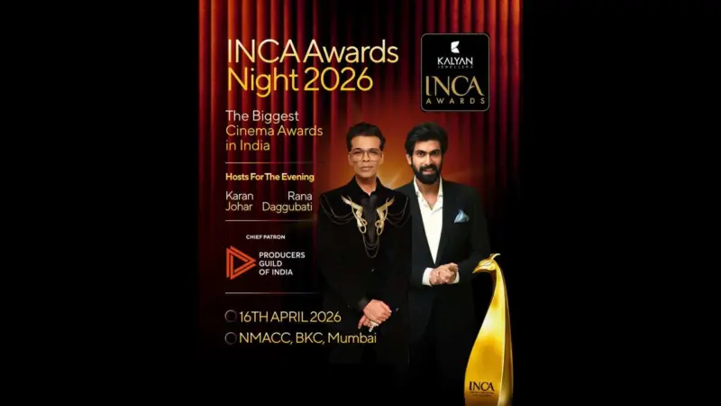 Karan Johar and Rana Daggubati to take the centre stage as hosts of INCA Awards Night 2026