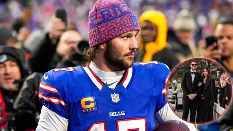 Josh Allen, Hailee Steinfeld's Matching Outfits From Sam Darnold's Wedding Revealed