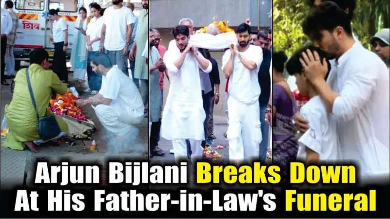 Arjun Bijlani's Father-in-law Passes Away, Wife Neha Swami Breaks Down at the Funeral