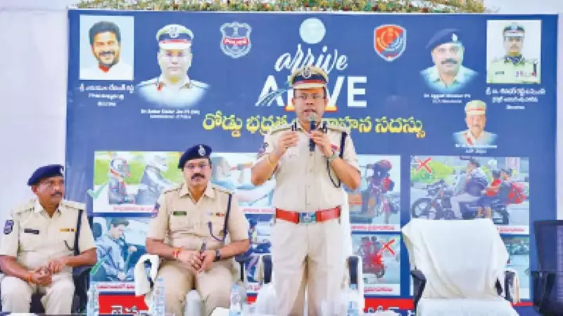 CP Amber Kishore Jha urges parents not to let minors drive