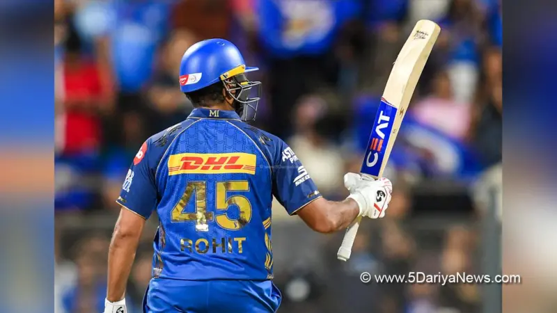 IPL 2026 : Vintage Rohit scores his fastest fifty in IPL history