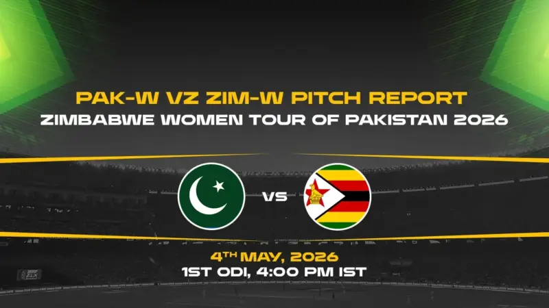 PAK-W vs ZIM-W Pitch Report 1st ODI - Batting or Bowling paradise at Today's Venue?