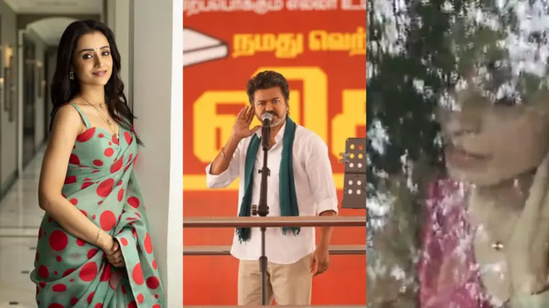 ஜெயிச்சுட்ட நண்பா: திருப்பதியில் இருந்து திரும்பி வந்ததும் நேரா விஜய் வீட்டிற்கு சென்ற த்ரிஷா