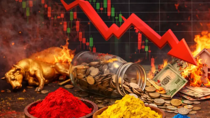 Stock Market Wrap: आज फिर लुढ़का शेयर बाजार, Sensex 582 अंक टूटा, Nifty 23997 पर बंद
