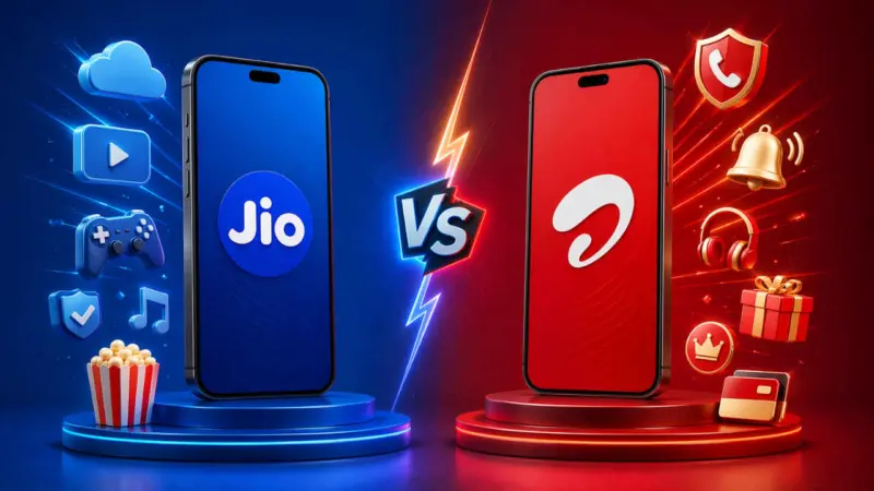 கன்ப்யூஸ் செய்ய வைக்கும் Jio மற்றும் Airtel யின் ஒரே மாதுரியான நன்மை உடன் வரும் திட்டம்