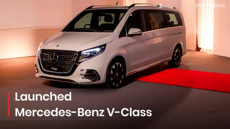 Mercedes-Benz V-Class Launched At Rs 1.4 Crore; This Van Is Not Boring!