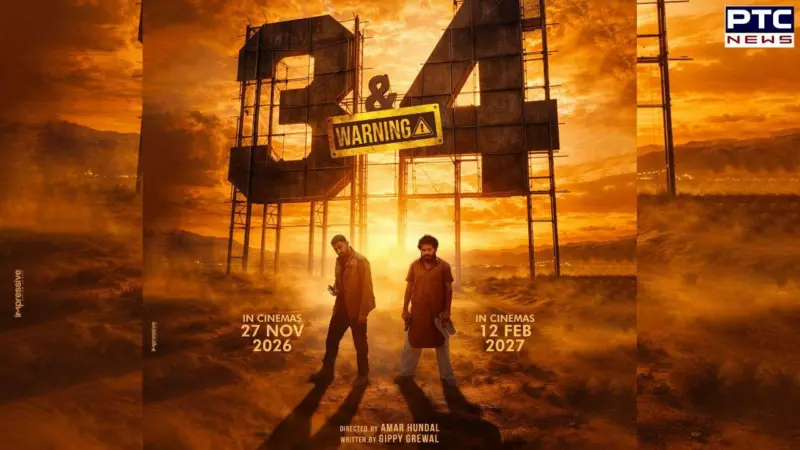 Gippy Grewal, Prince Kanwaljit Singh announce 'Warning 3' and 'Warning 4'; unveil intense first look