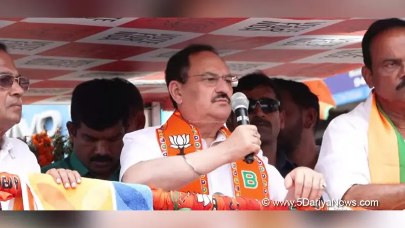 केरल विधानसभा चुनाव : नेय्यत्तिनकारा में जेपी नड्डा ने किया रोड शो