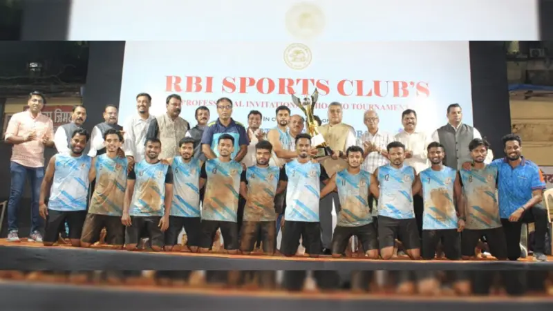पश्चिम रेल्वेला 'आरबीआय व्यावसायिक खो-खो स्पर्धेचे' विजेतेपद