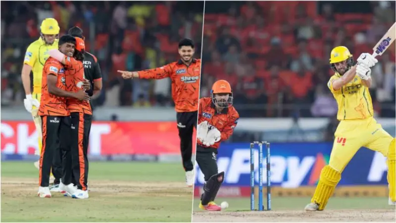 SRH vs CSK: चेन्नई सुपर किंग्स ने अपने पैर पर मारी कुल्हाड़ी, सनराइजर्स हैदराबाद के खिलाफ जीता हुआ मुकाबला 10 रनों से गंवाया