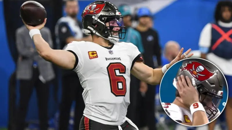 (Video) Baker Mayfield Battles Deafening Noise as Lions Fans Turn Ford Field into a Roar Zone