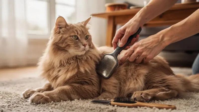 How To Keep Your Cat's Fur Mat-Free With Simple Daily Grooming Habits For A Healthy And Comfortable Coat