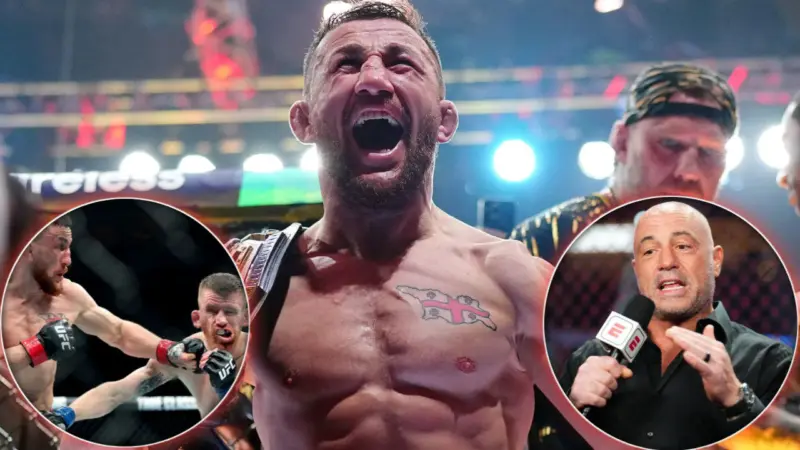 Joe Rogan Poses Major Hurdle for Dana White After UFC 320 As Merab Dvalishvili Continues Wiping Out Opponents