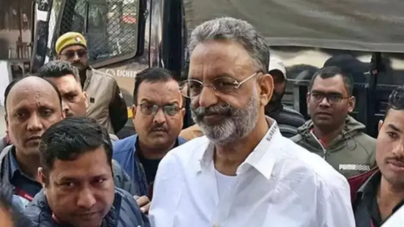 गाजीपुर में मुख्तार गिरोह पर 'ऑपरेशन वज्र': 61 लोगों के ठिकाने पर छापा, 24 लोगों से पूछताछ